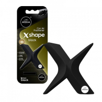 [Autó légfrissítő AROMA CAR X Shape Black]