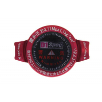 [D1Spec radiátor sapka 15mm 1,1 Bar Red]
