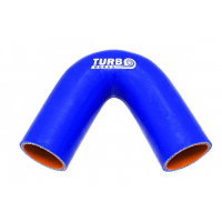 [135°-os szilikon könyök TurboWorks Pro kék 18mm]