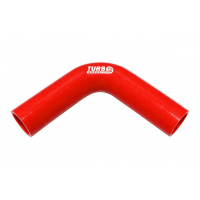 [TurboWorks Piros Szilikon Könyök 90° 70mm XL]