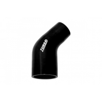 [Szilikon redukciós könyök 45° TurboWorks Fekete 89-102mm]