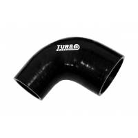 [Szilikon redukciós könyök 90° TurboWorks Fekete 15-20mm]