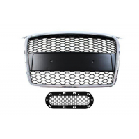 [Grill Audi A3 8P RS-Style króm-fekete 05-08]