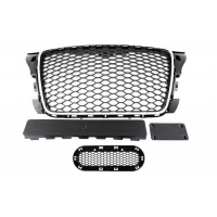 [Grill Audi A3 8P RS-Style króm-fekete 09-12]