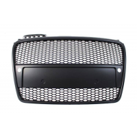 [Grill Audi A4 B7 RS-Style Fekete 05-08 PDC]