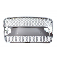 [Grill Audi A4 B7 RS-Style Chrome 05-08]