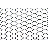 [ALU hálós grill Diamond Black 120x20cm]