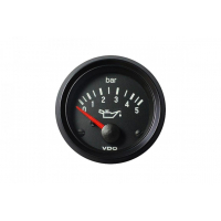 [VDO Gauge 52mm - Olajnyomás 5 Bar 12V]