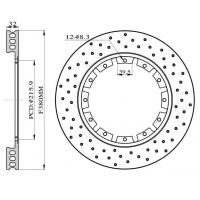 [Fékrotorok hornyolt Big Brake Kit 380mm 2015-höz]