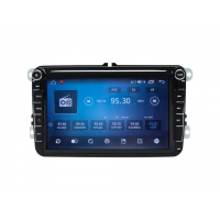 [Autórádió VW-hez, Skoda-hoz 8" LCD-vel, Android, WI-FI, GPS, CarPlay, Bluetooth, 4G, 2x USB]