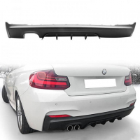 [Diffúzor BMW F22 F23 M Performance (1 dupla hegy)]