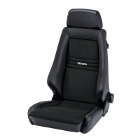 [Racing Seat Recaro Specialist M (LX/W) Dinamica fekete / mesterséges bőr fekete]