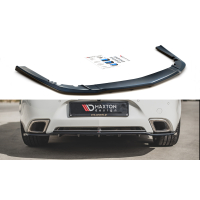 [Central Rear Splitter (with vertical bars) Opel Insignia Mk. 1 OPC Facelift - Gloss Black]