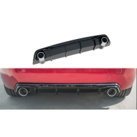 [Rear Valance + Exhaust Ends Imitation Peugeot 308 GT Mk2 Facelift - Gloss Black
Srebrny]