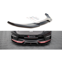 [Front Splitter V.2 Nissan 370Z Nismo Facelift - Gloss Black]
