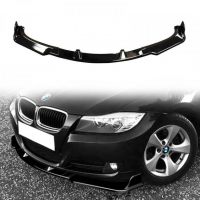 [Front Splitter BMW E90 09-12 Gloss Black]