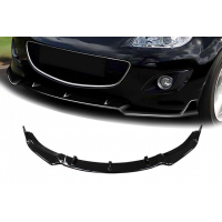[Front Splitter Mazda MX-5 09-13 Gloss Black]