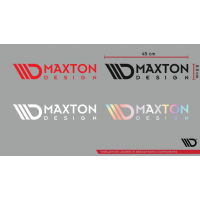 [Maxton Sticker Black 06 Large Logo Sticker 45x8,5 cm black]