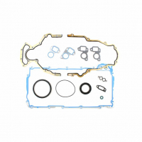[Bottom End Gasket Kit GM LS Gen-3/4 Small Block V8 , With Flat Mount Cam Plate Bolts Cometic PRO1040B]