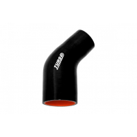 [Szilikon redukciós könyök 45° TurboWorks Pro Fekete 70-102mm]