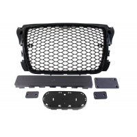 [Grill Audi A3 8P RS-Style Bright Black PDC 09-12]