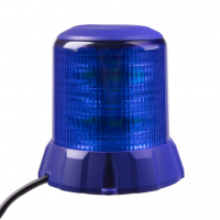 [Robusztus kék LED jelzőfény, kék alumínium, 96W, ECE R65]