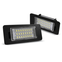 [Rendszámtáblaos led lámpák: Audi Q5 / A4 08-10 / A5 / Tt / Vw Passat B6 Canbus-szal]