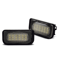 [Rendszámtábla Led lámpák Mercedes W203 07.00-07 szedánhoz]
