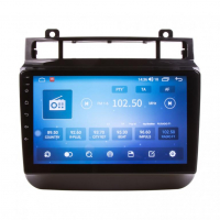 [Autórádió VW Touareg 2011-2017-hez 9" LCD-vel, Android, WI-FI, GPS, CarPlay, 4G, Bluetooth, 2x USB]