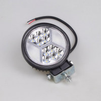 [LED lámpa kerek külső fehér/kék, 20 x 3W 12-24V]
