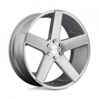 [DUB S218 BALLER - GLOSS SILVER BRUSHED]