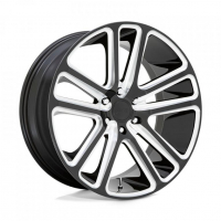 [DUB 589.2 - GLOSS BLACK MILLED]