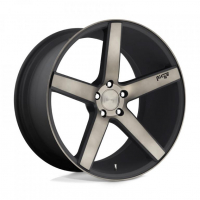 [NICHE M134 MILAN - MATTE BLACK MACHINED W/ DOUBLE DARK TINT]