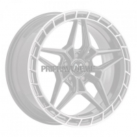 [MOTEC FUTURA MCT16 - HIGH GLOSS SILBER RIM POLISHED]