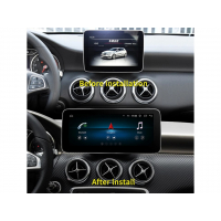 [Multimédiás monitor Mercedeshez 10,25" LCD-vel, Android 11.0, WI-FI, GPS, Carplay, Bluetooth, USB]