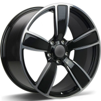 [CFORGED CF-1 - CANDY BLACK GLOSSY DIAMOND CUT FACE]