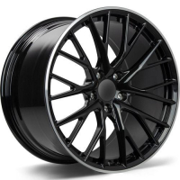 [CFORGED CF-3 - CANDY BLACK GLOSSY DIAMOND CUT LIP]