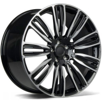[CFORGED CF-8 - CANDY BLACK GLOSSY DIAMOND CUT FACE]