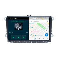 [Autórádió VW-hez, Skoda-hoz 9"-es LCD-vel, OS Android, WI-FI, GPS, CarPlay, Bluetooth, 2x USB, 4G]