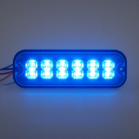 [PREDATOR 12x4W LED, 12-24V, kék, ECE R10]