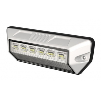 [PREDATOR narancssárga 6x2W + munkalámpa, 12-24V, fehér]