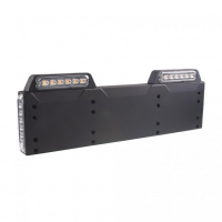 [4x PREDATOR 6x4W LED pod SPZ, 12-24V, oranžový, ECE R65]