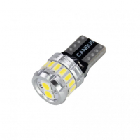 [LED T10 bílá, 12V, 18LED/3014SMD]