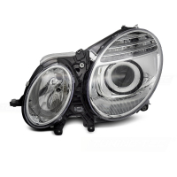 [Fényszórók króm bal oldall Tyc Mercedes W211 06-09]