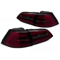 [Led hátsó lámpák Red Smoke Seq Vw Golf 7 13-17 Sw]