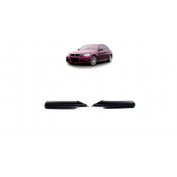 [Diffúzor BMW 3 E90 E91 Elülső Lökhárító Matt Fekete]