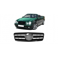 [Grill Mercedes-Benz CLK C208 A208 Fényes Fekete]