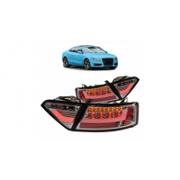 [Audi A5 8T Hátsó LED Króm Fények]