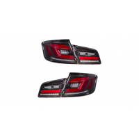 [Fények BMW 5 F10 Hátsó Dinamikus LED Fekete]