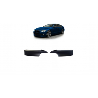 [Diffúzor BMW 3 F30 F31 Elülső Lökhárító Teljesítmény Stílus Matt Fekete]